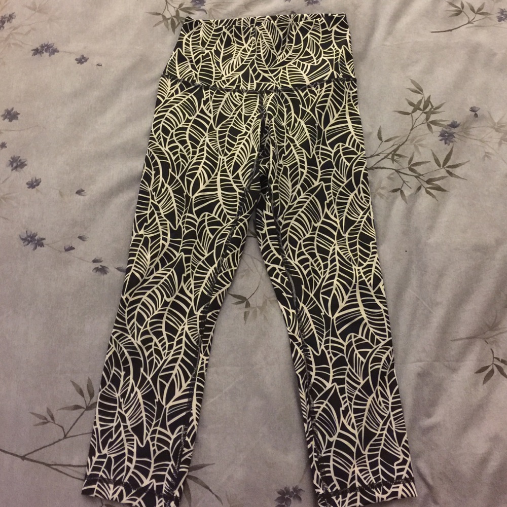 Floral leggings