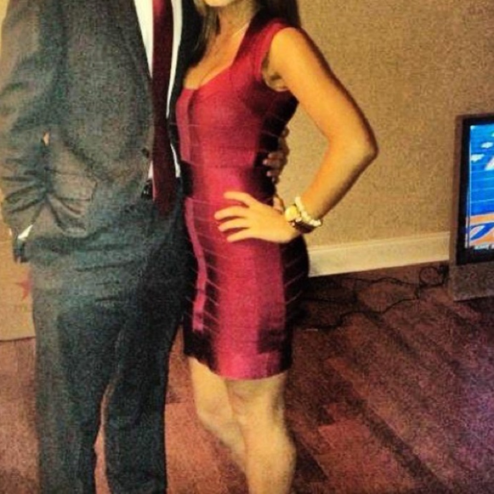 Red Bandage Dress - Picture 2 of 2