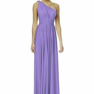 Dessy Collection Wrap Dress ; wear in over 30 ways