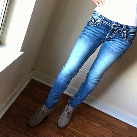 New!!! Miss Me Ankle Skinny Jeans - Picture 4 of 4