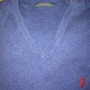 🎉 FINAL MARKDOWN🎉 RL Polo 100% PIMA V-neck