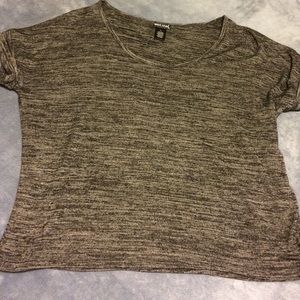 Wet Seal grey & black top