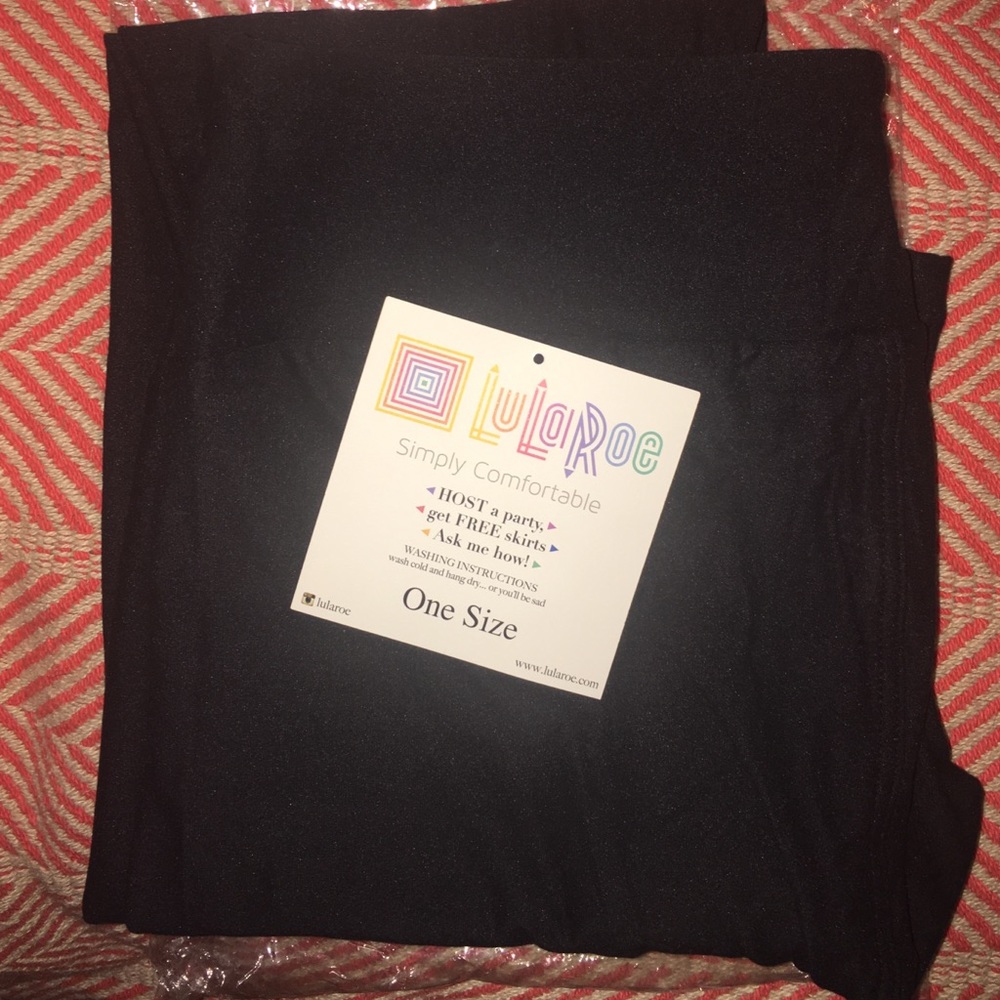 Black lularoe leggings