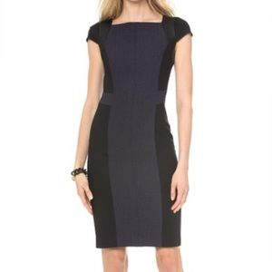 Club Monaco Black and Navy Celeste Dress