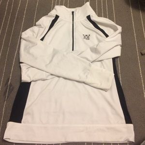 VS pink ultimate half zip