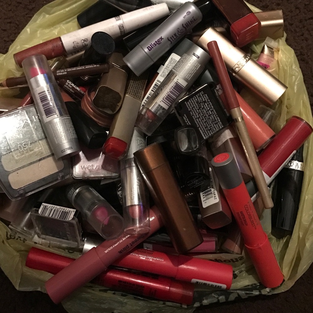 Variety of makeup. Some never opened.