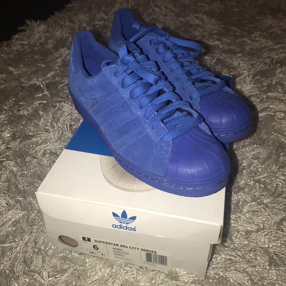 Adidas Superstar 80s City Pack -Blue Paris