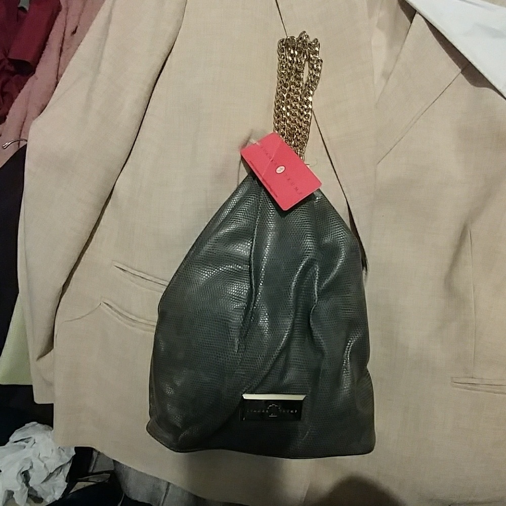 Ivanka Trump Grey Dress Handbag - Picture 2 of 4