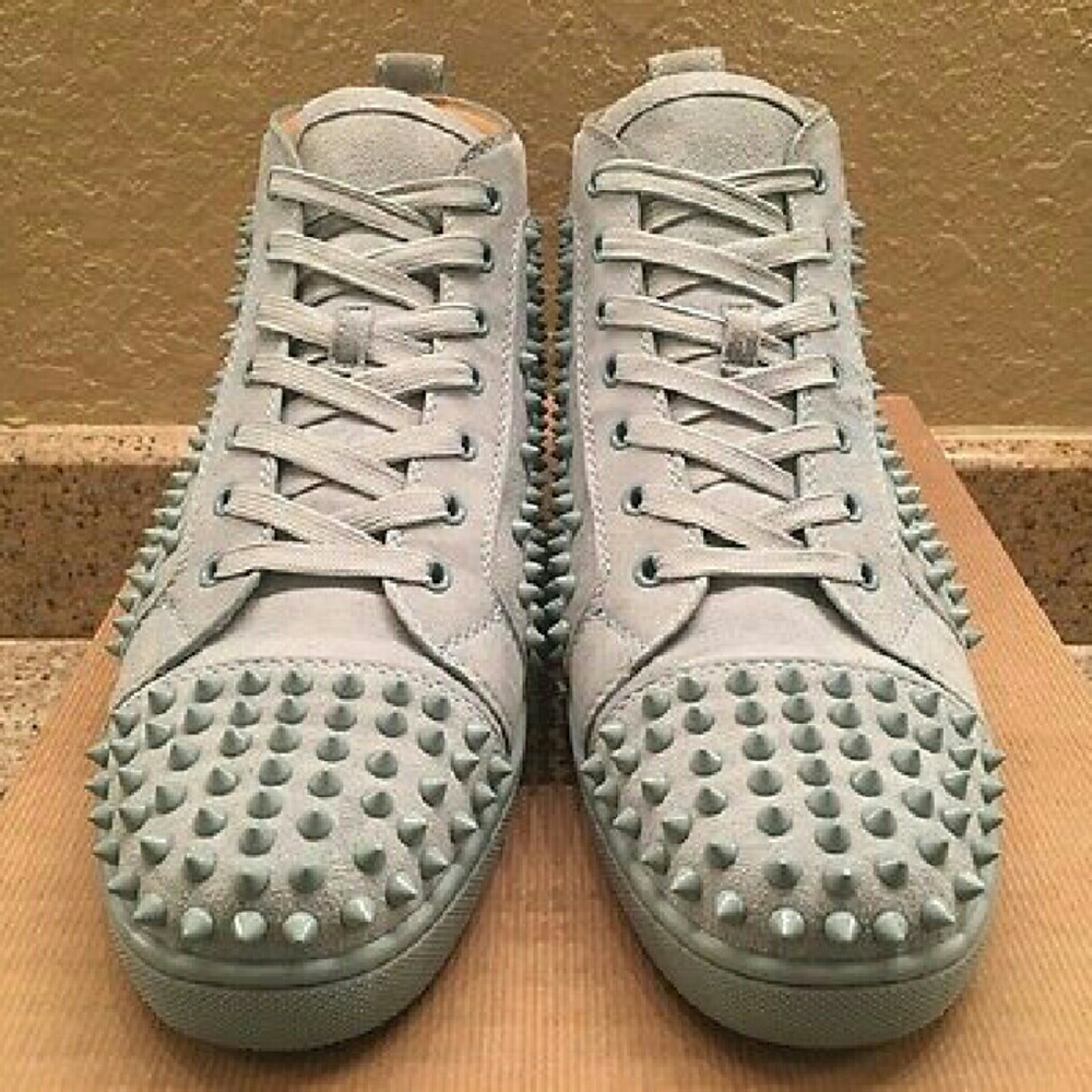 Mens Christian Louboutin Louis Suede Spike Horizon