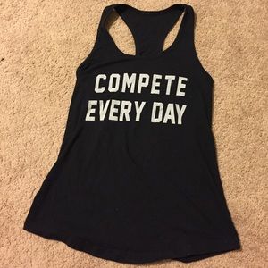 CrossFit Compete Every Day tank size small S