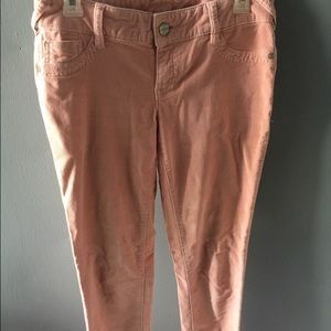 Pink corduroy pants
