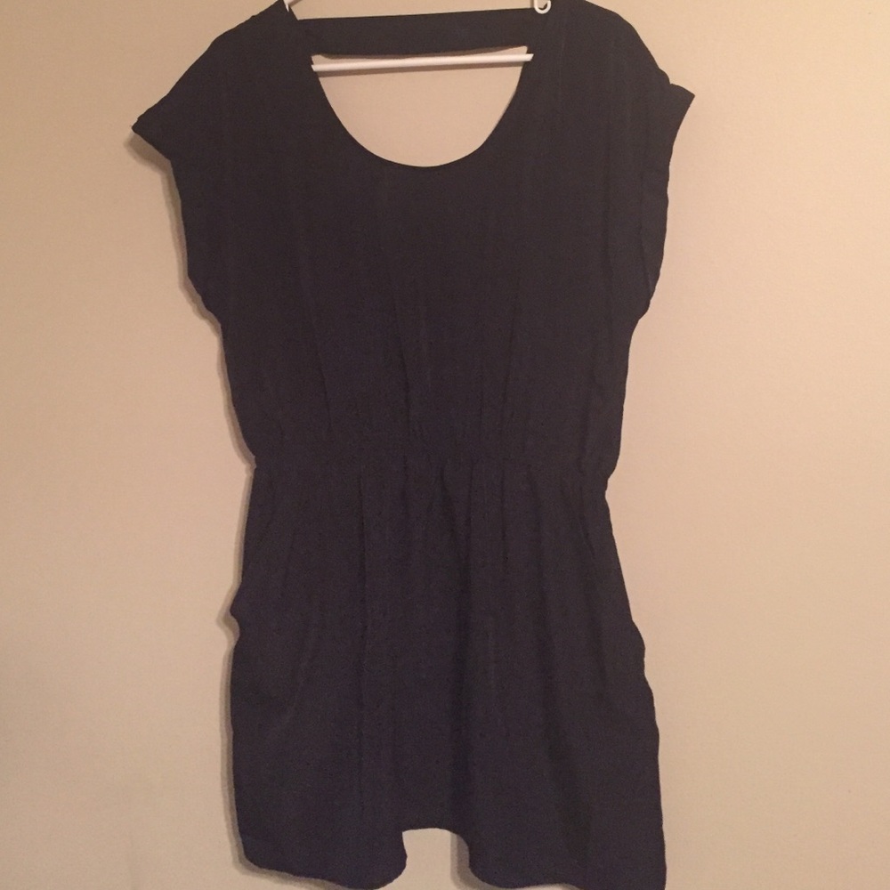 Black Dress with Pockets