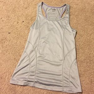 Reebok grey tank top size extra small xs