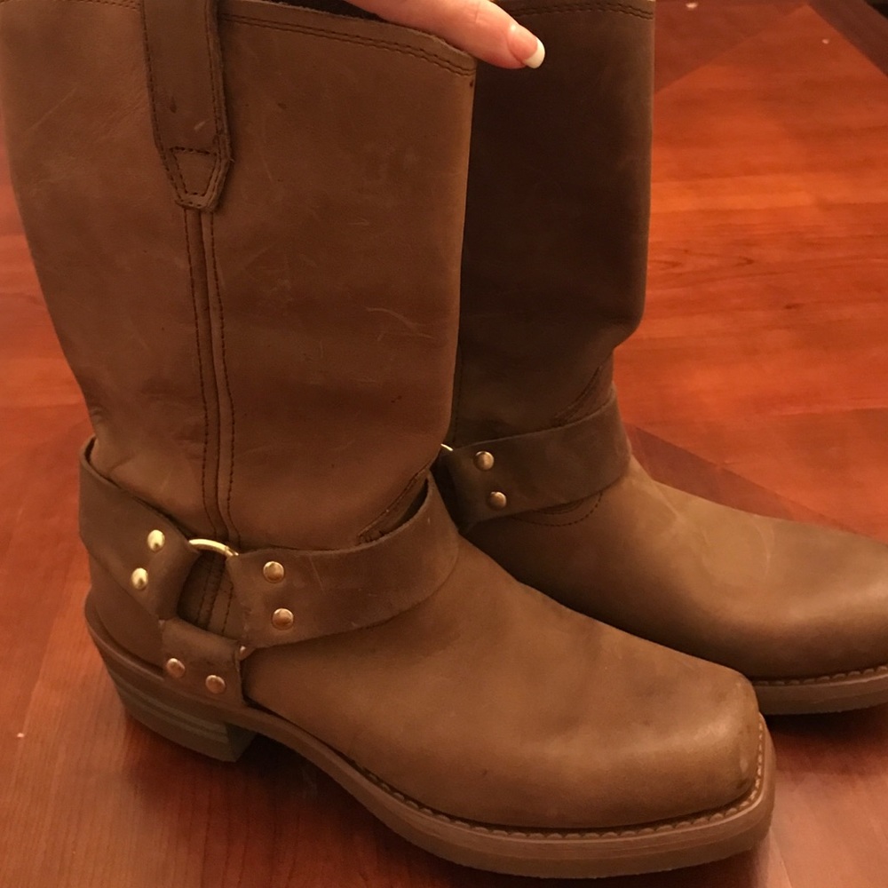 Dingo Leather Motorcycle Boots "Molly"