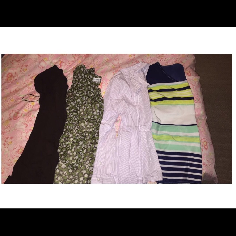 Maternity dress-shirt bundle!