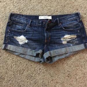 Abercrombie and Fitch jean shorts