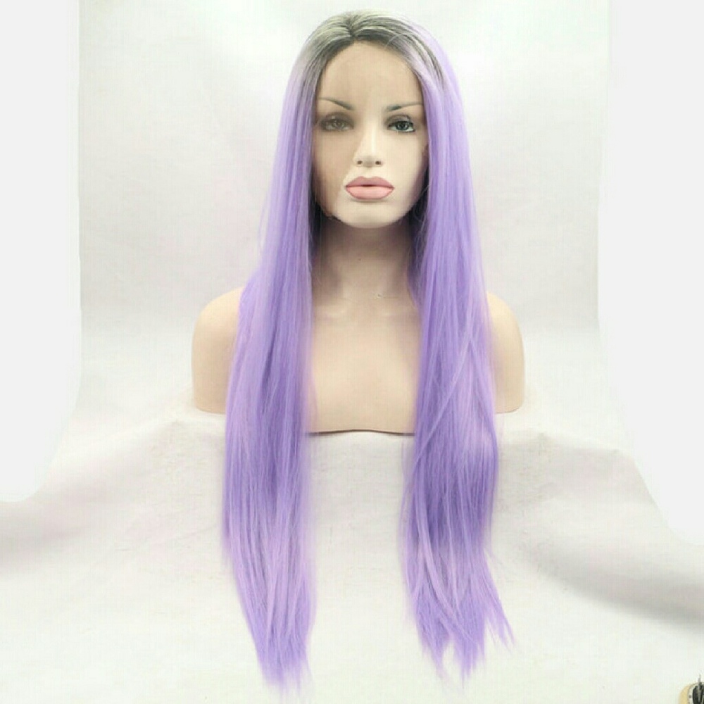 Ombre Purple Beauty Lacefront Wig - Picture 2 of 4
