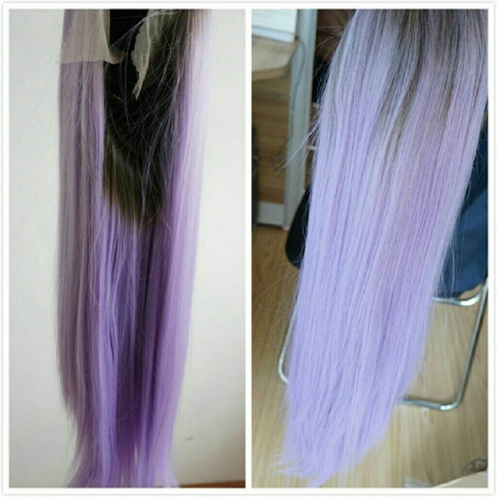 Ombre Purple Beauty Lacefront Wig - Picture 3 of 4