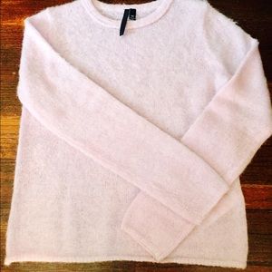 Fuzzy Top Shop Baby Pink Sweater