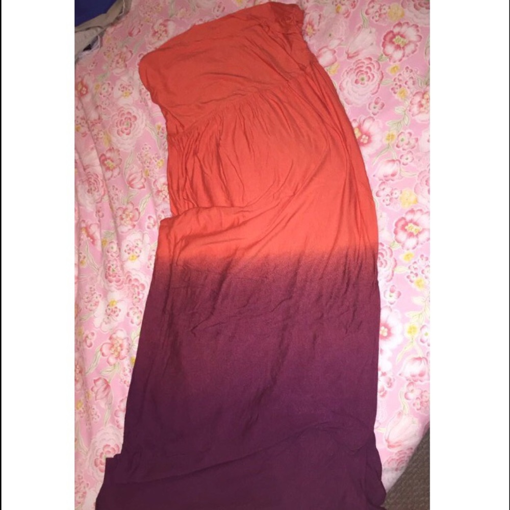 Maternity ombre sundress