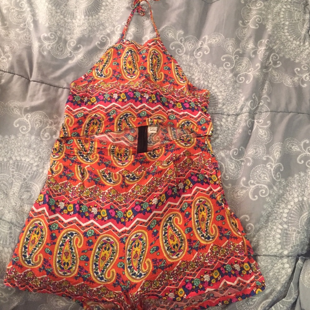 Colorful romper!