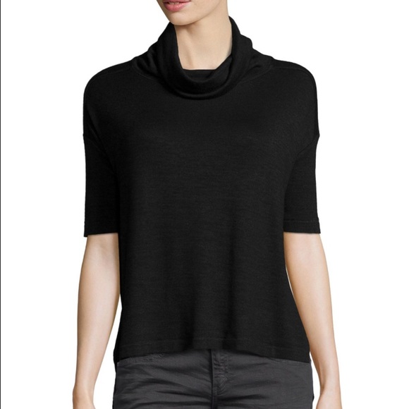 Rag & Bone Short Sleeve Turtleneck - Picture 1 of 4