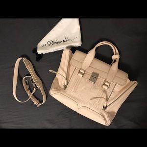 3.1 Philip Lim Medium Pashli Satchel in Cream