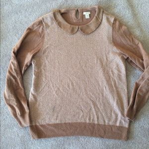 J. Crew Peter Pan Collared Sweater