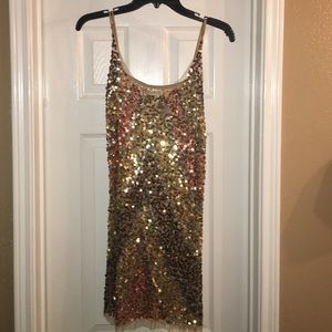 Arden B Sheer Sexy Glam Dress