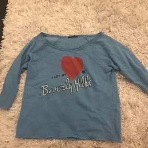 Wildfox 'I left my heart in Beverly Hills' sweater
