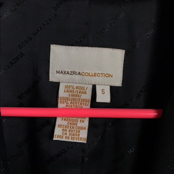 Black pinstriped blazer. - Picture 4 of 4