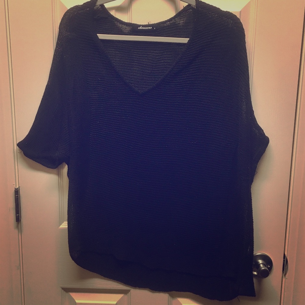 Off the shoulder sweater