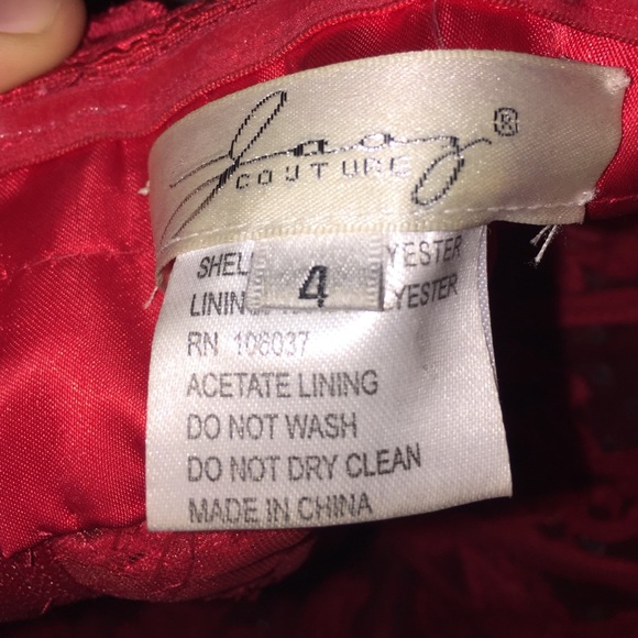 Red Prom Dress - Picture 4 of 4