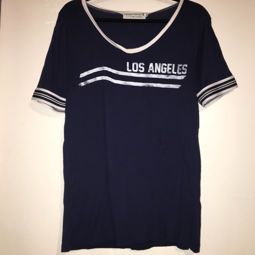 project social graphic tee