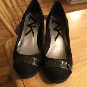 Black Wedge Shoes