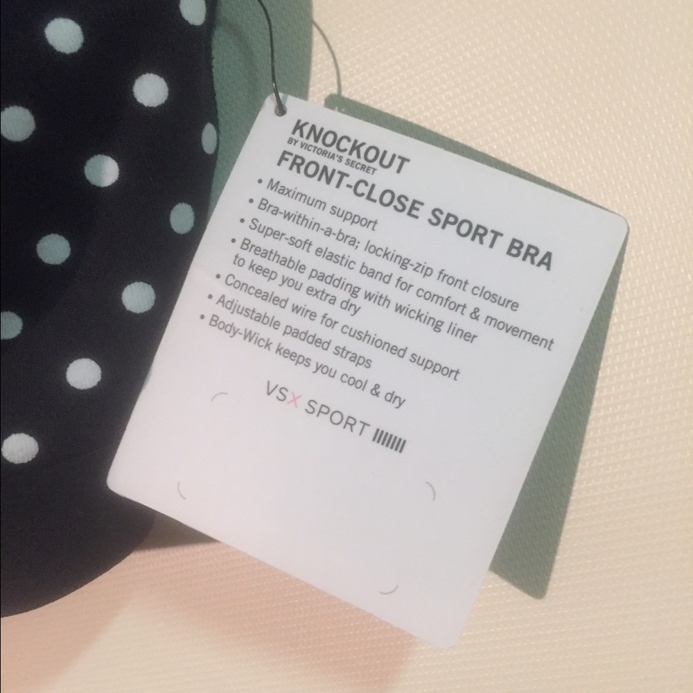VSX Knockout front close sports bra NWT - Picture 3 of 4