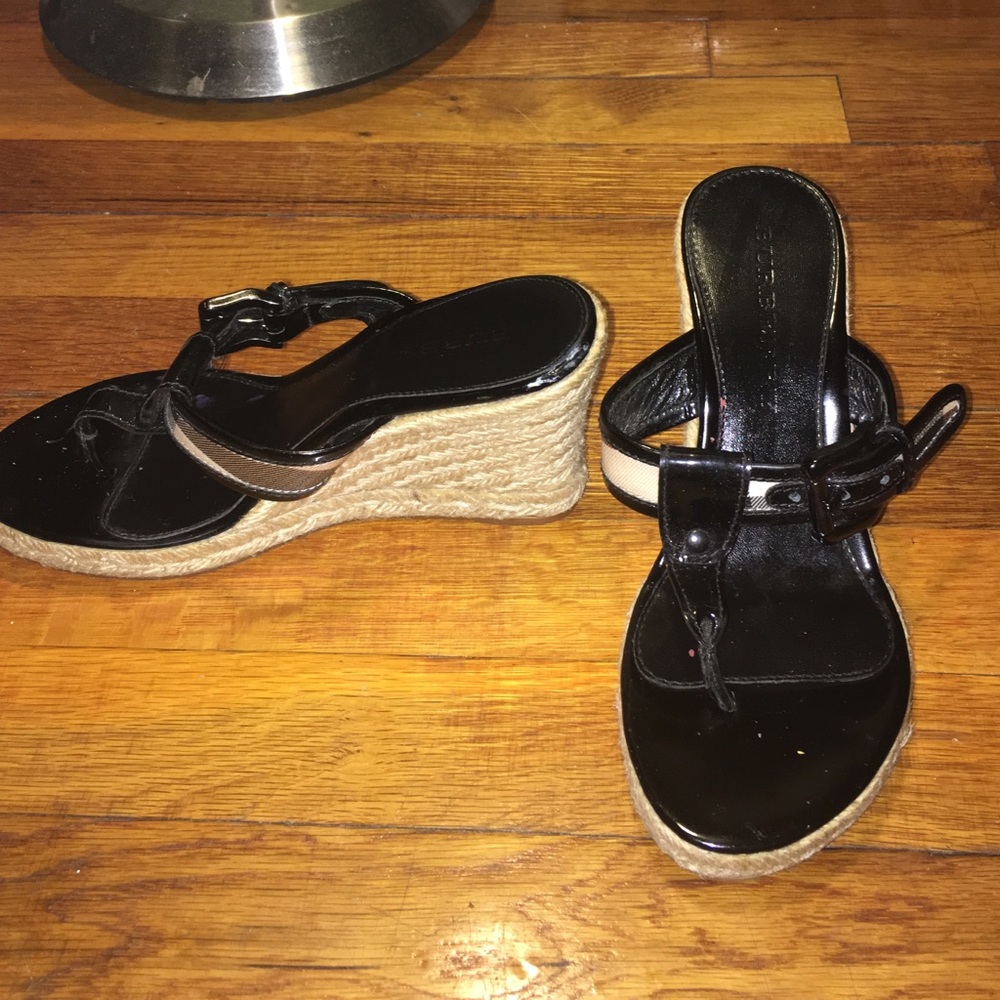 Burberry wedged sandal