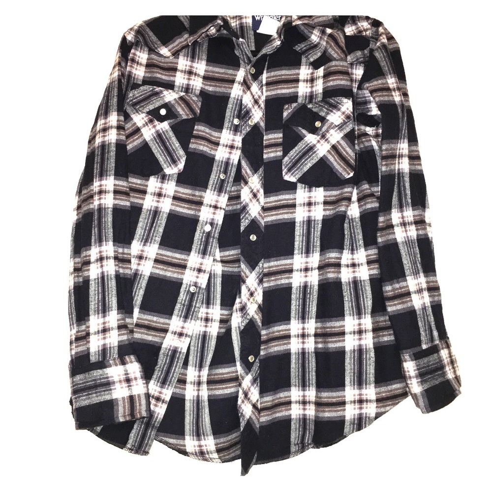 wrangler button down