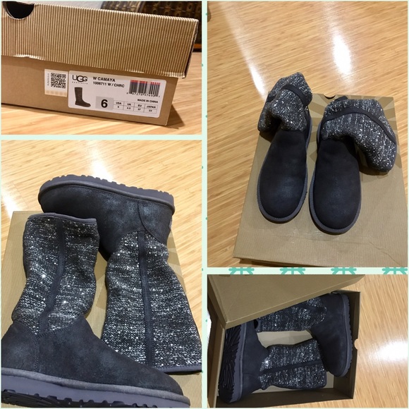 (Sold)UGG Australia Women's Sequin Sz 6 - Picture 3 of 4