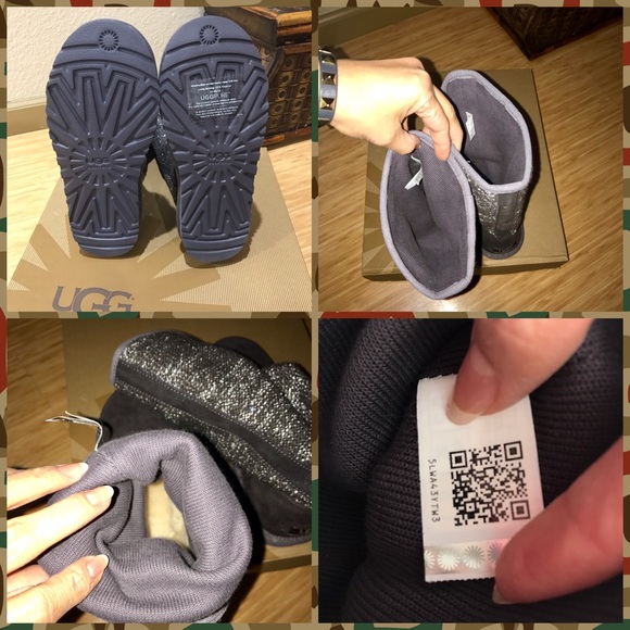 (Sold)UGG Australia Women's Sequin Sz 6 - Picture 4 of 4