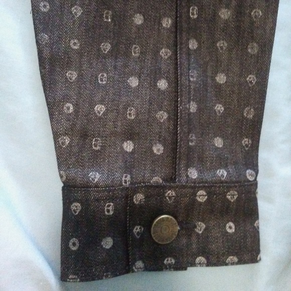 Jewel House Men's jean jacket - Picture 3 of 3