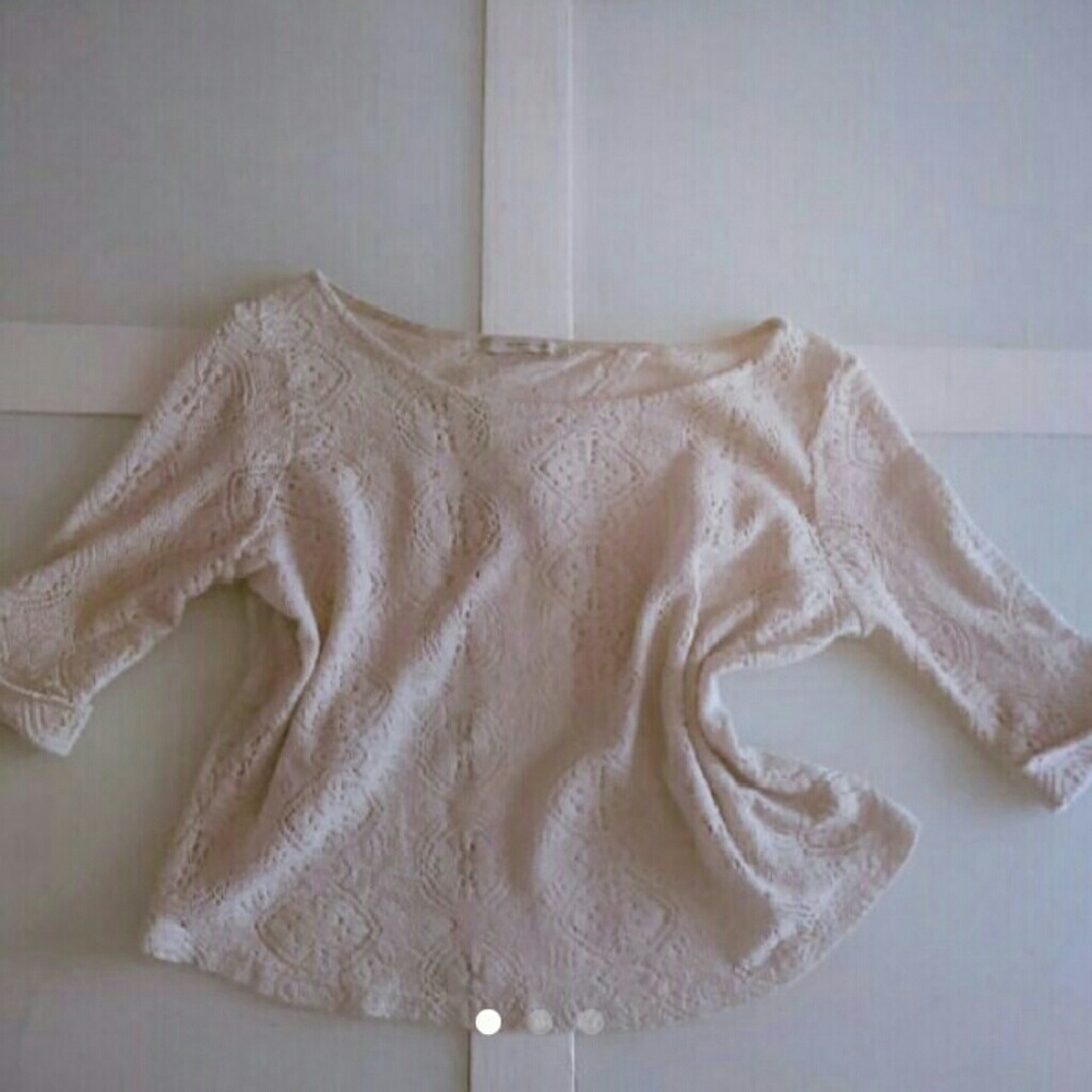 Open Back Crochet Top
