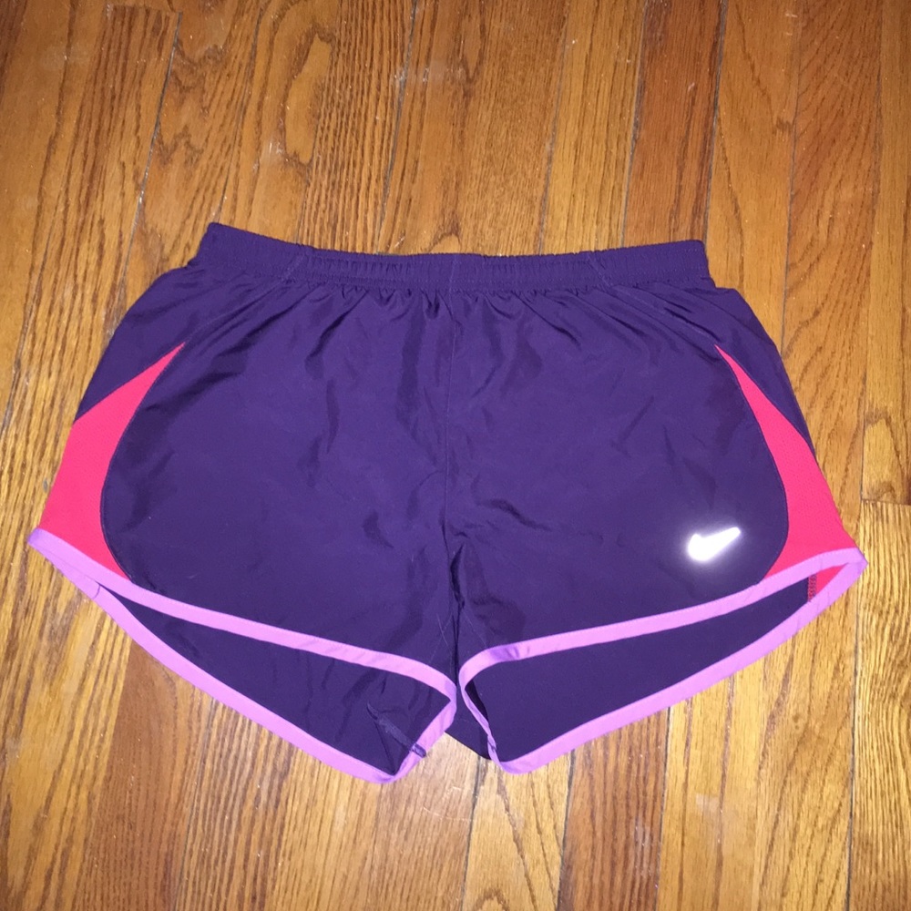 Nike Dry Modern Tempo Athletic Shorts in Purple