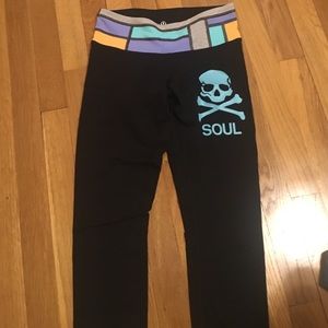 Lululemon soul cycle cropped leggings