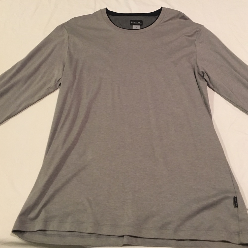 Hanro long sleeve T-shirt