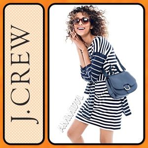 🆕J. Crew Colorblock Stripe Ponte Dress