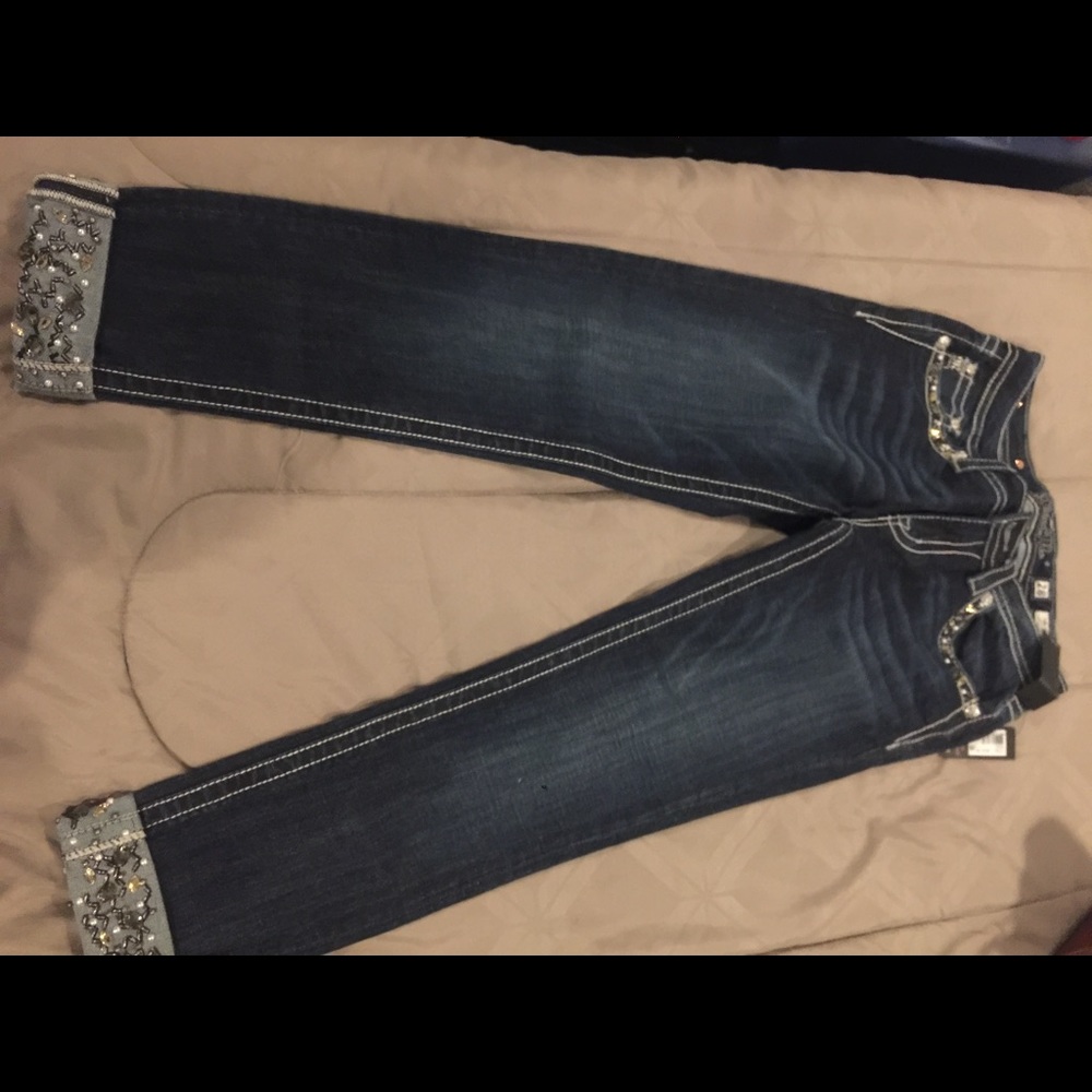 Brand new miss me crops