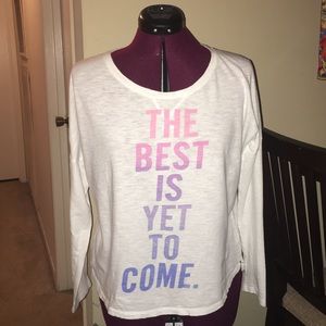 GAP Graphic Optic White Shirt, Size L