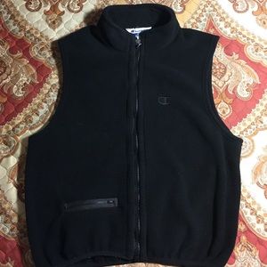 champion fleece vest