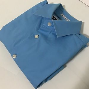 Express Mens 1MX XS Fitted Button Down Dress Shirt